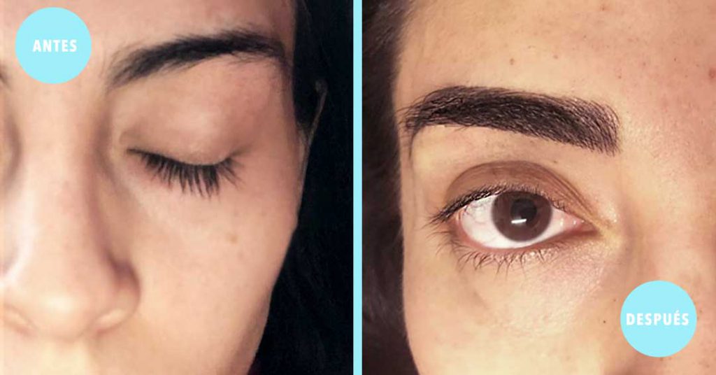 Microblading de Cejas Fotos Antes y Despues